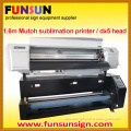 Large Format Mutoh Sublimation Printer for Textile Printing with Dx5 Head